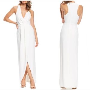 NWT Dress The Population Ariel Faux Wrap Dress